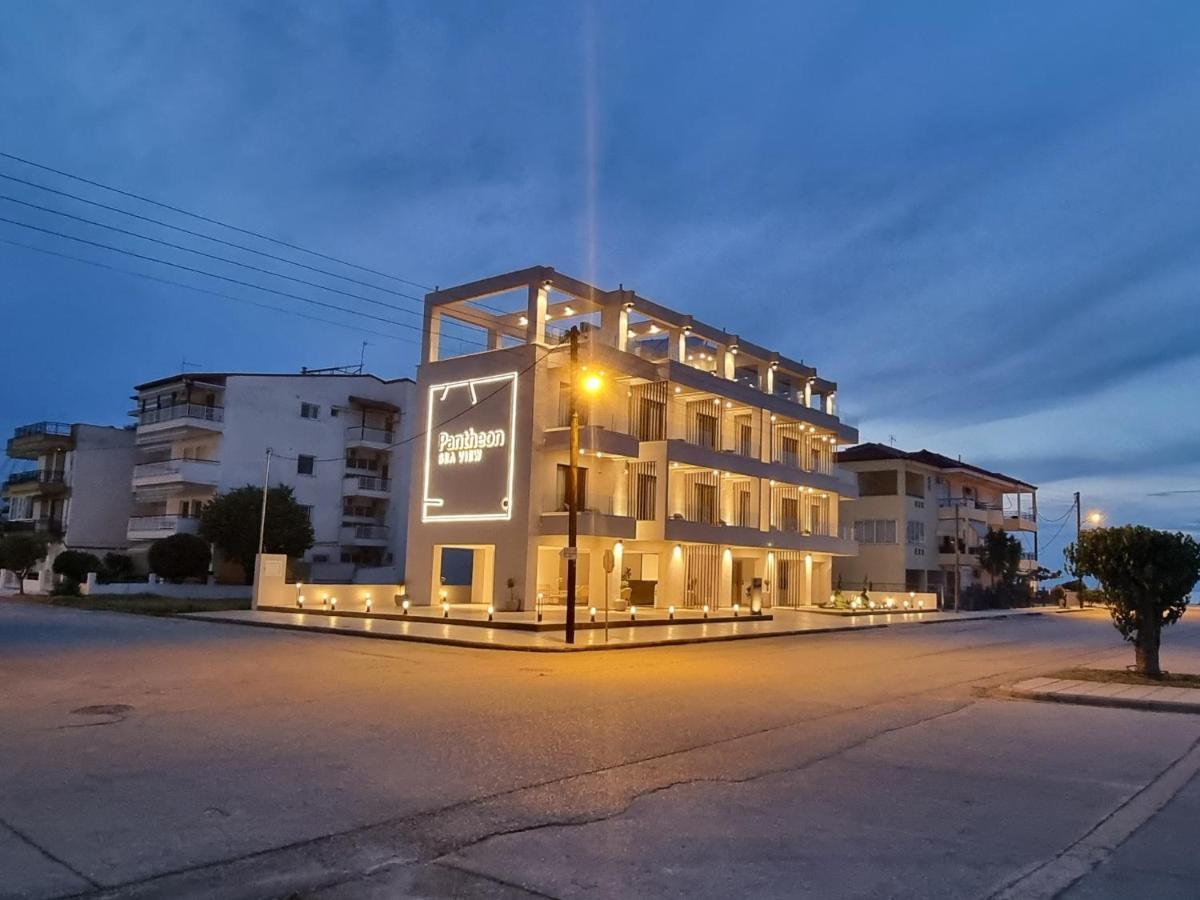Aparthotel Pantheon Sea View Neoi Poroi Esterno foto