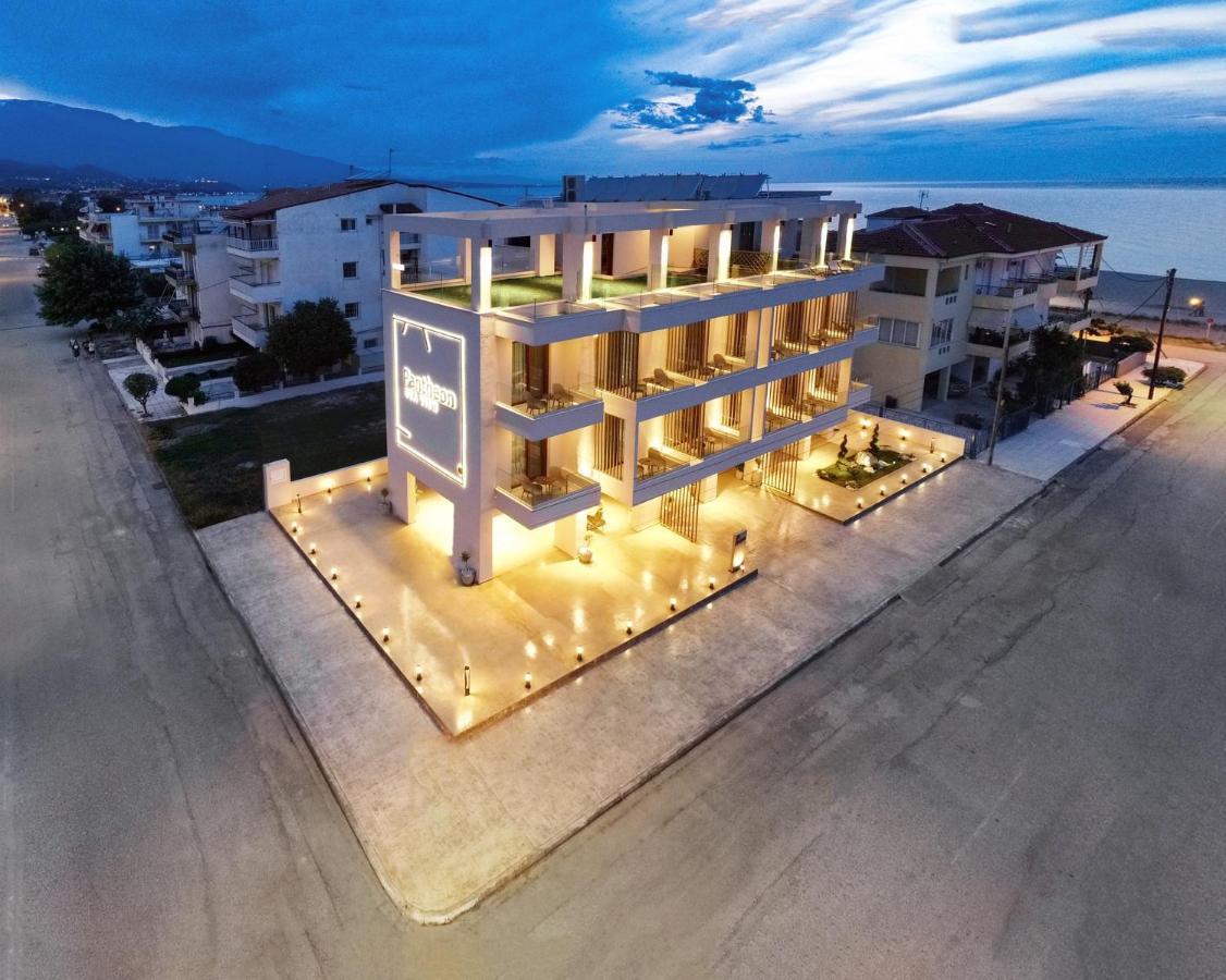 Aparthotel Pantheon Sea View Neoi Poroi Esterno foto
