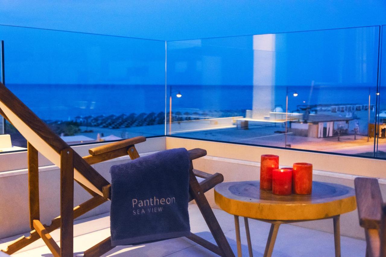 Aparthotel Pantheon Sea View Neoi Poroi Esterno foto