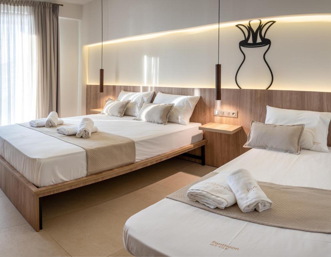 Aparthotel Pantheon Sea View Neoi Poroi Esterno foto