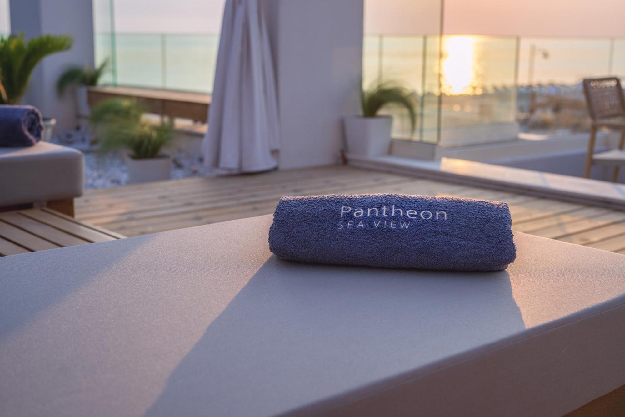 Aparthotel Pantheon Sea View Neoi Poroi Esterno foto