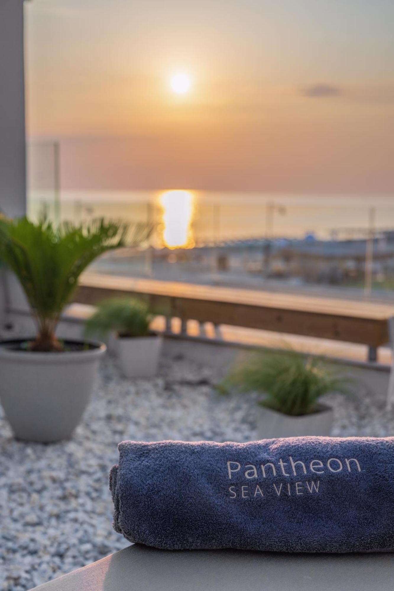 Aparthotel Pantheon Sea View Neoi Poroi Esterno foto